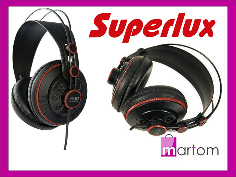 DD45 SŁUCHAWKI SUPERLUX HD681 PRO studyjne zdjęcie 1