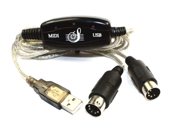 PC40 KABEL KONWERTER USB NA MIDI IN OUT INTERFEJS SZYBKA TRANSMISJA