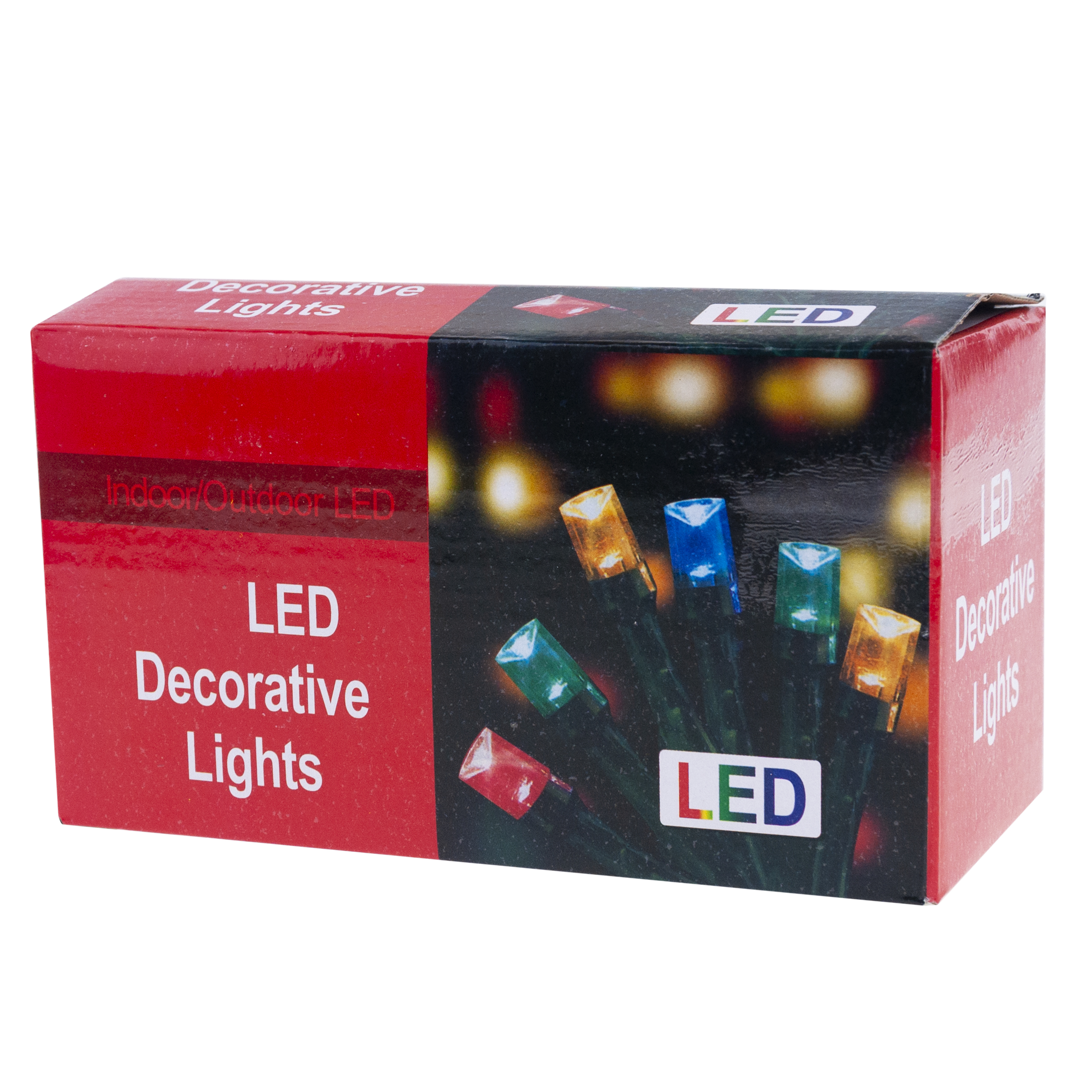 LM100 LAMPKI CHOINKOWE 100 LED MULTIKOLOR 8 TRYBÓW ŚWIECENIA NA CHOINKĘ