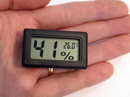 ZW37 HIGROMETR TERMOMETR LCD WILGOTNOŚCIOMIERZ