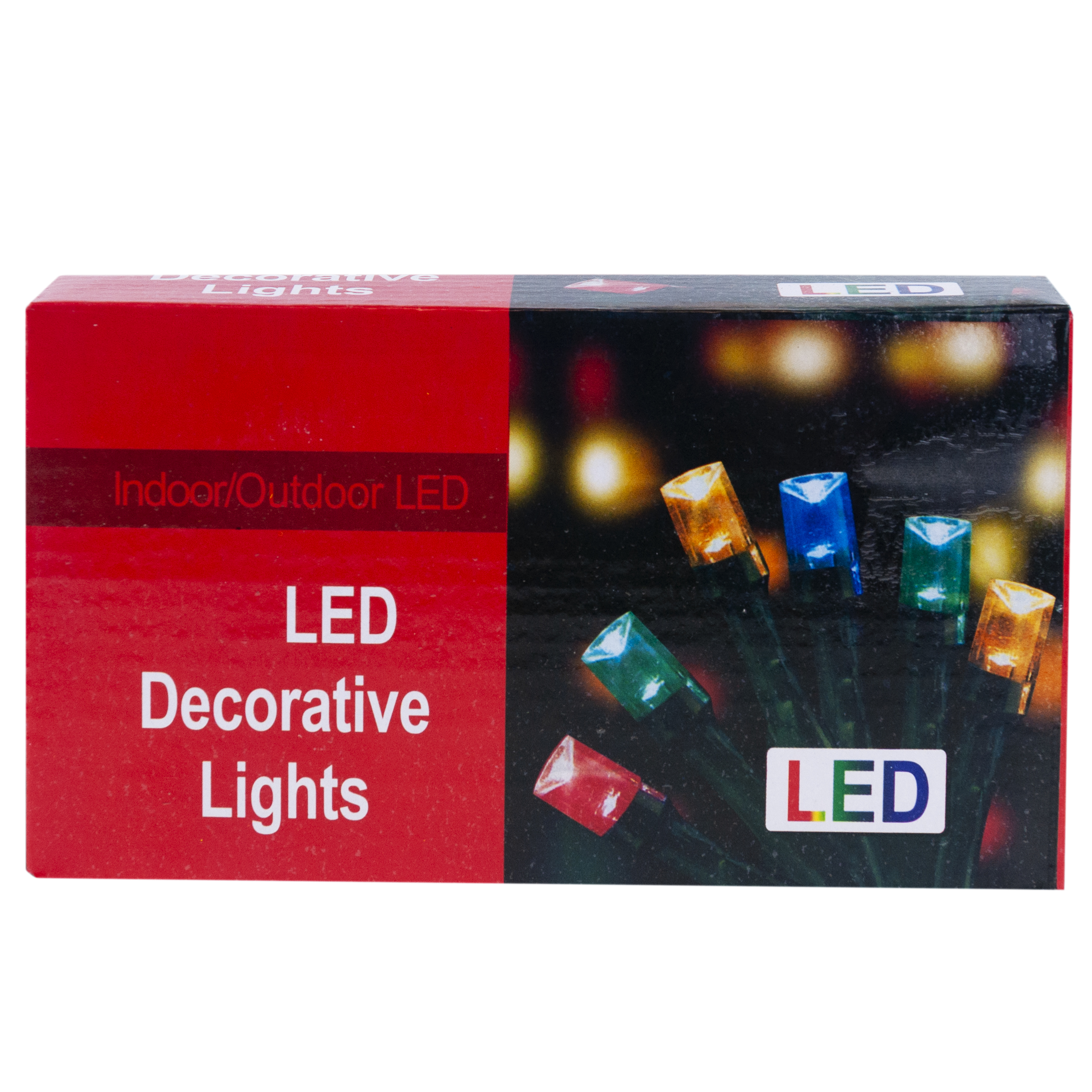 LM100 LAMPKI CHOINKOWE 100 LED MULTIKOLOR 8 TRYBÓW ŚWIECENIA NA CHOINKĘ