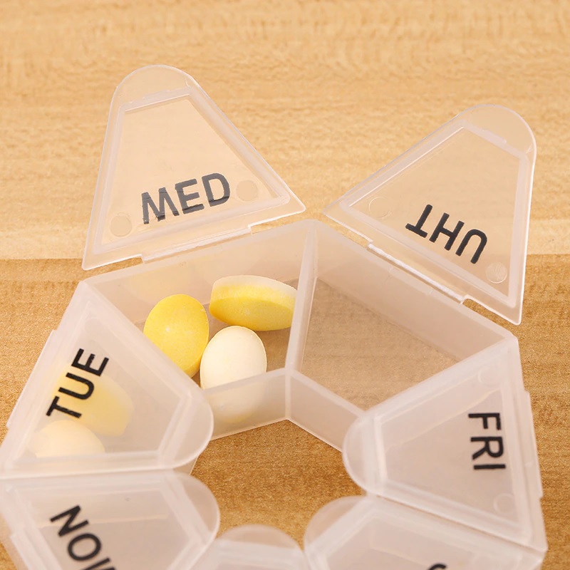 TG56518 POJEMNIK KASETKA NA LEKI TABLETKI PUDEŁKO ORGANIZER 7 DNI TYDZIEŃ