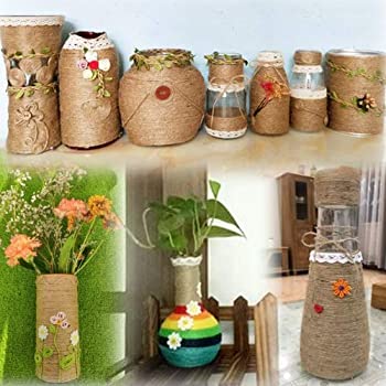 TG40106 SZNUREK JUTOWY EKOLOGICZNY Z JUTY NATURALNY BRĄZ 50M