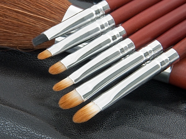 RB33 PĘDZLE DO MAKIJAŻU ZESTAW 16SZT ZESTAW PĘDZL