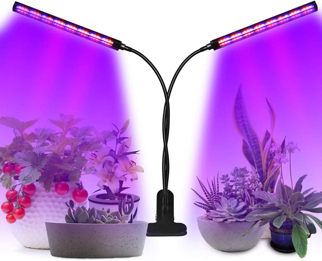 IM011 LAMPA LED DO UPRAWY ROŚLIN WZROSTU KWIATÓW Z KLIPSEM REGULACJA TIMER