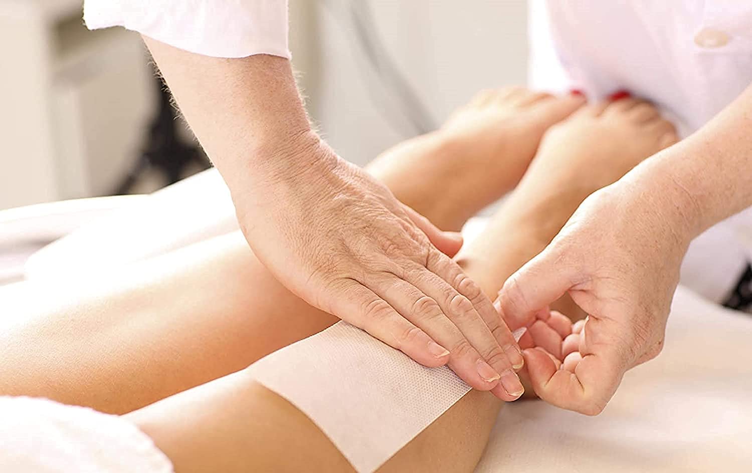 UR25 PASKI FIZELINOWE DO DEPILACJI WOSKIEM 100SZT 20CM wytrzymałe