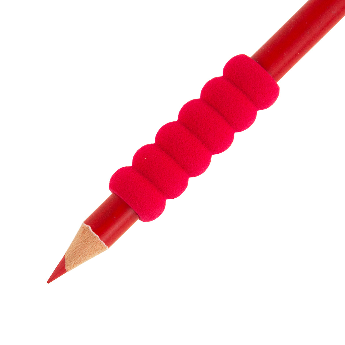 701801 KREDKI OŁÓWKOWE Z UCHWYTEM PIANKOWYM ZESTAW 12SZT