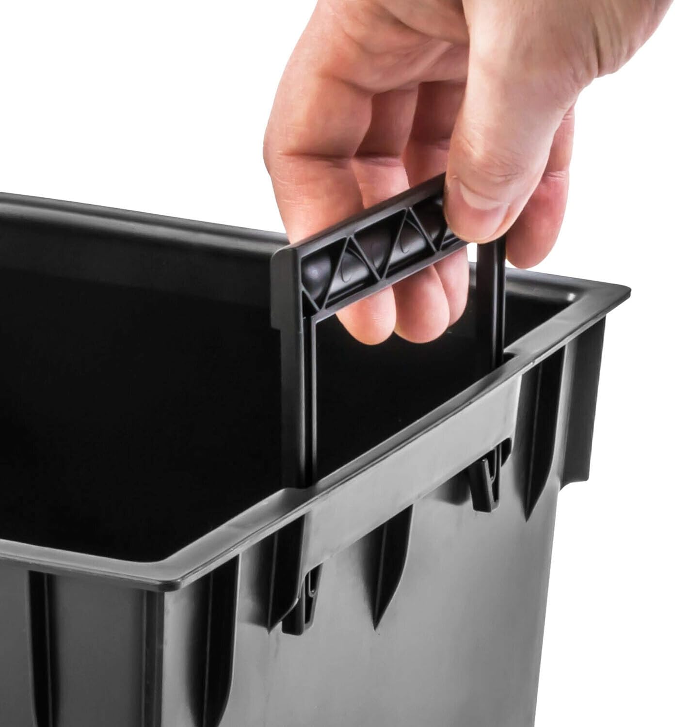 DRTS170L-S449 DONICZKA OSŁONKA RATTANOWA BIAŁA DO KWIATÓW OGRODU RATO LOW