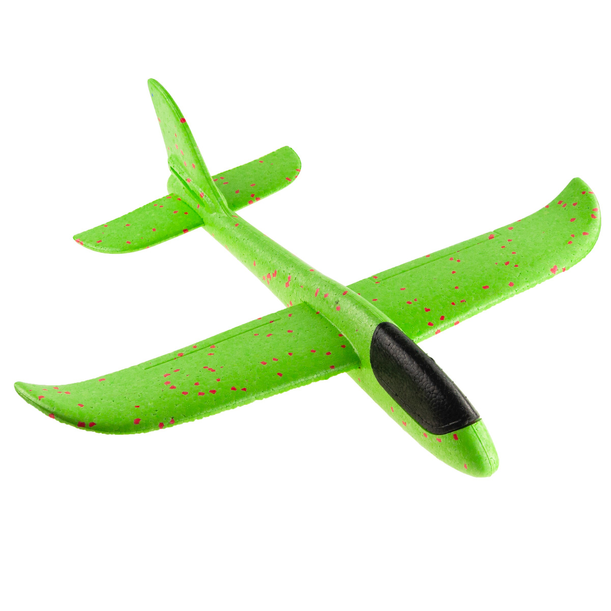 9139 SAMOLOT STYROPIANOWY SZYBOWIEC RZUTKA DUŻY XXL ZIELONY NO LIGHT