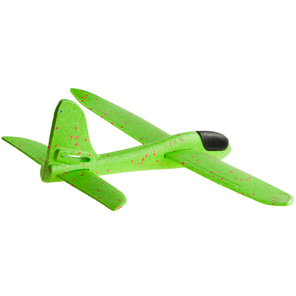 9139 SAMOLOT STYROPIANOWY SZYBOWIEC RZUTKA DUŻY XXL ZIELONY NO LIGHT