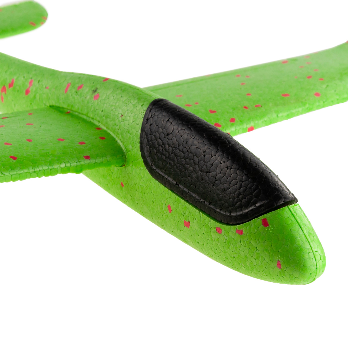 9139 SAMOLOT STYROPIANOWY SZYBOWIEC RZUTKA DUŻY XXL ZIELONY NO LIGHT