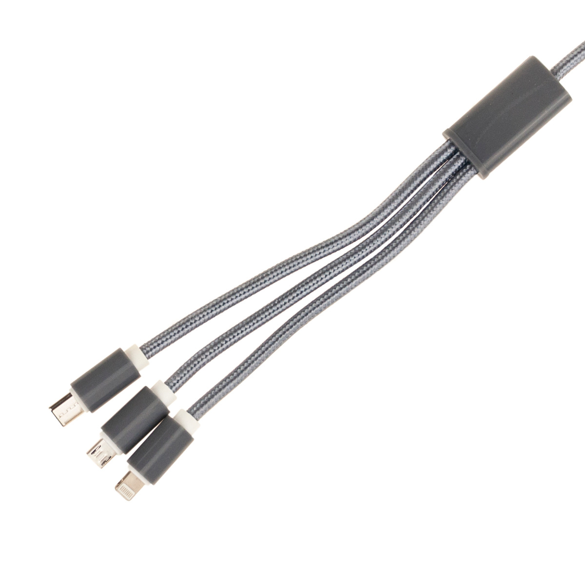 AF10 KABEL ŁADOWARKA 3w1 IPHONE MICRO USB TYP-C zdjęcie 3