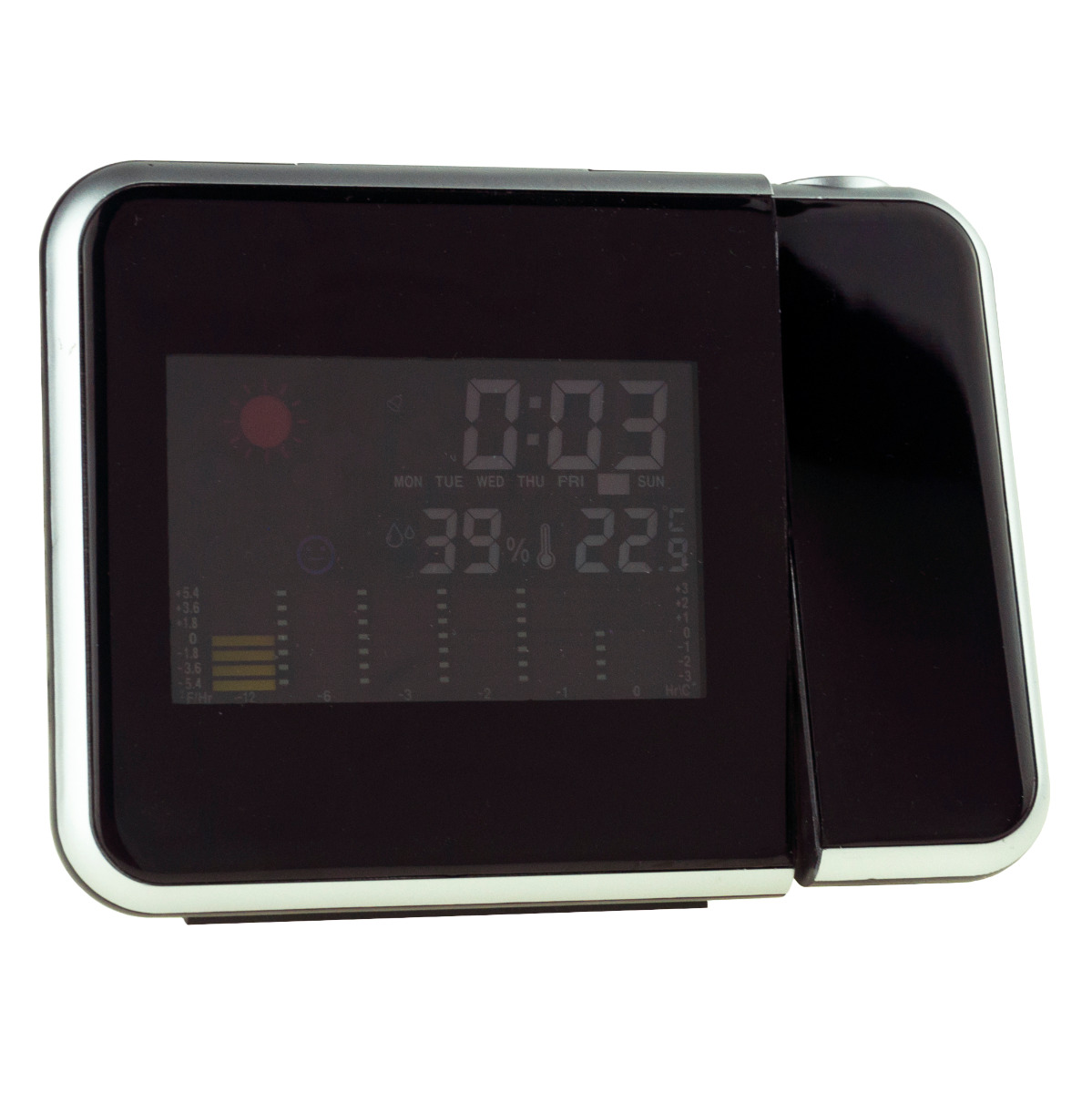 AP28 STACJA POGODY BUDZIK ZEGAR PROJEKTOR ZEGAREK