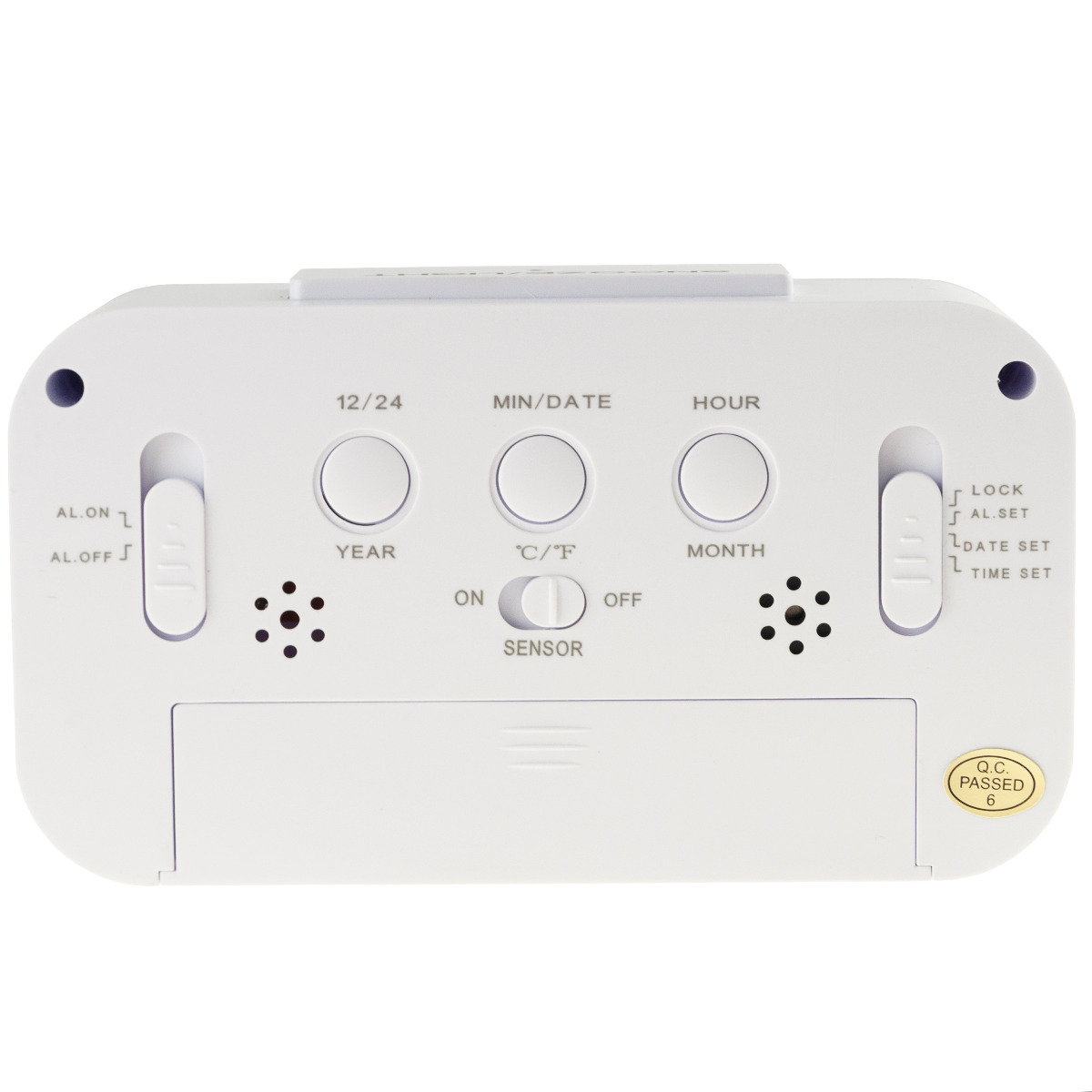 AP29 BUDZIK CYFROWY ZEGAR DUŻY LCD TERMOMETR KALENDARZ NA BIURKO DRZEMKA