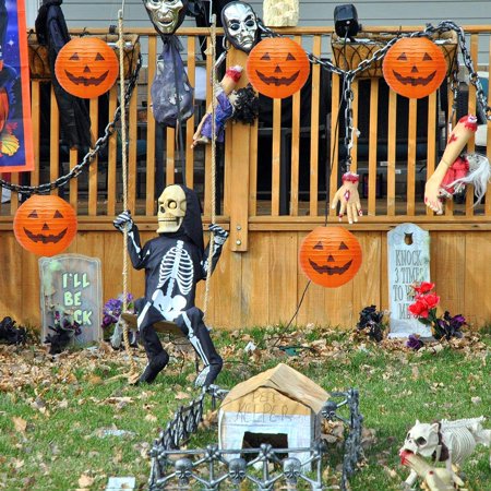 TG38921 LAMPION DYNIA WISZĄCY DUŻY PAPIEROWY