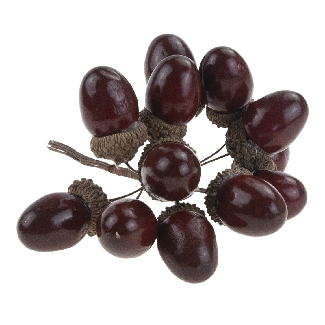 CV33939 ŻOŁĘDZIE SZTUCZNE DEKORACYJNA GAŁĄZKA DO STROIKA JAK ŻYWE