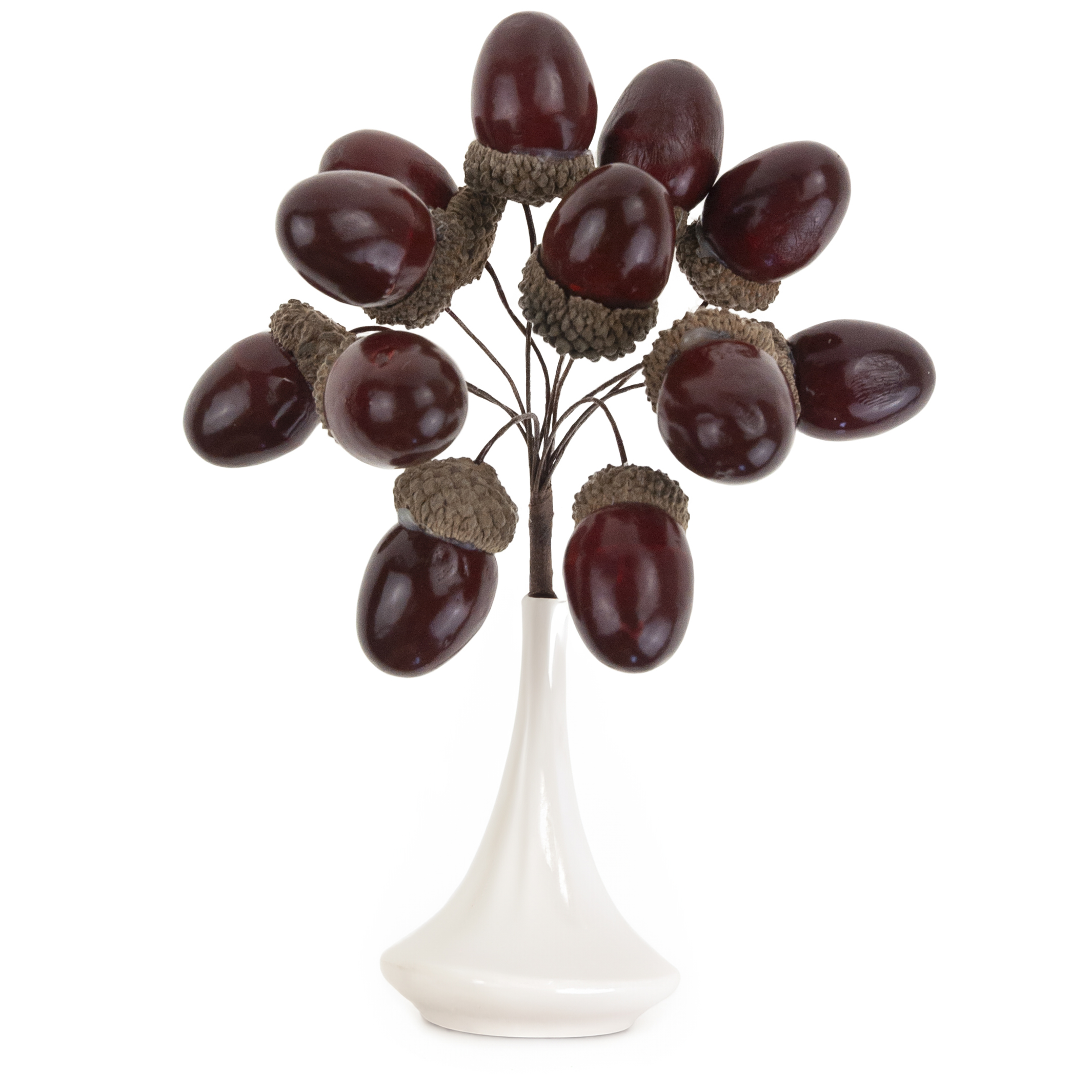 CV33939 ŻOŁĘDZIE SZTUCZNE DEKORACYJNA GAŁĄZKA DO STROIKA JAK ŻYWE