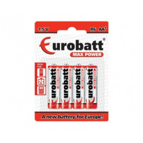 RT22 Baterie R6 Max Power Shrink R06 4szt