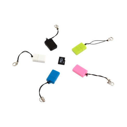 DD30 Czytnik kart micro SD SDHC white MICROCZYTNIK