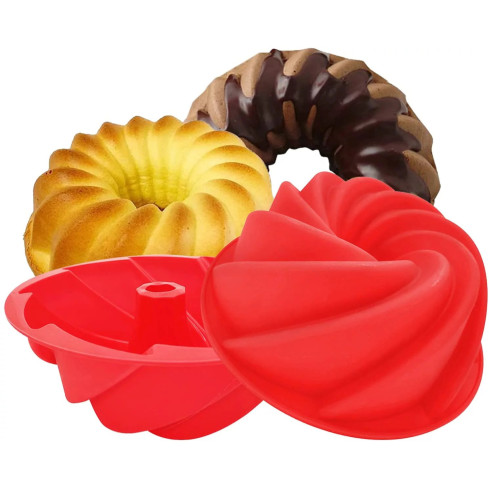 TG56204 SILIKONOWA FORMA DO PIECZENIA CIASTA BABKI