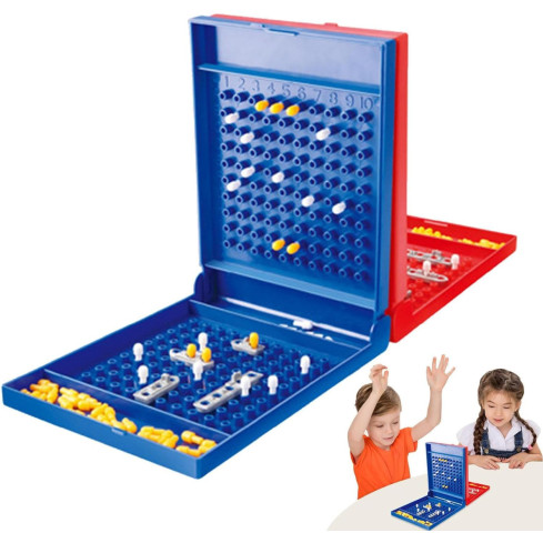 TG55503 GRA PLANSZOWA W STATKI OKRĘTY BITWA MORSKA STRATEGICZNA LOGICZNA KULTOWA