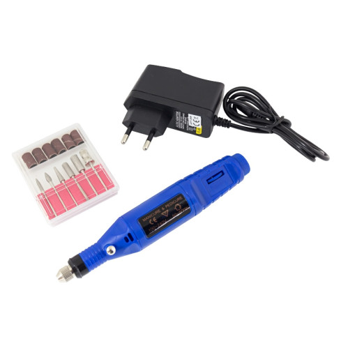 UR17 FREZARKA DO PAZNOKCI + ZESTAW FREZÓW