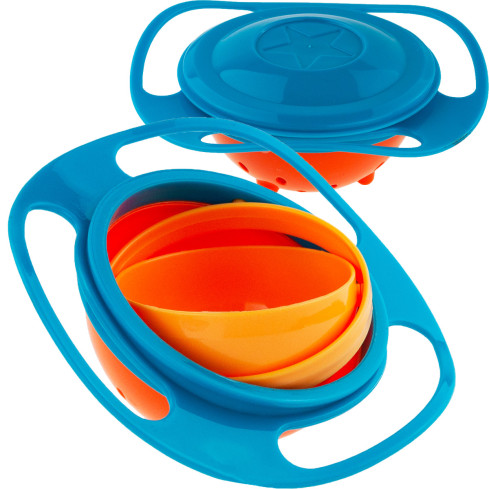 AS26 MISKA NIEKAPEK MISECZKA NIEWYSYPKA DLA DZIECI GYRO BOWL