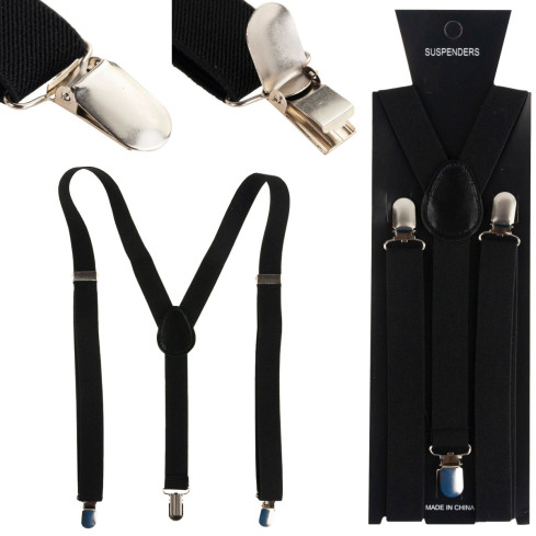 BQ6A SZELKI DO SPODNI EMO CZARNE JAPAN MĘSKIE DAMSKIE SZEROKIE NA PRZEBRANIE