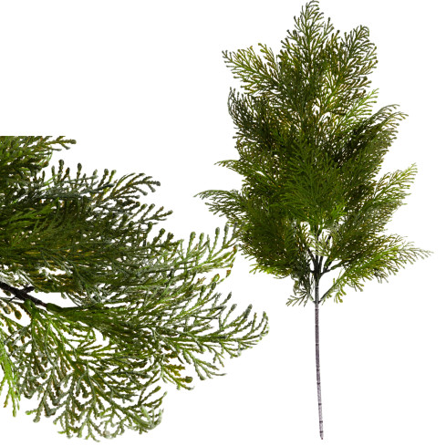 CV20749-1 GAŁĄZKA OZDOBNA JAŁOWIEC Gałąź IGLASTA DO KOMPOZYCJI stroikow na cmentarz