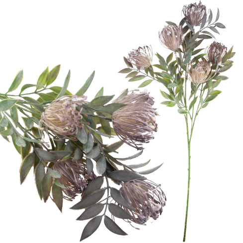 CV31680-1 OSET SZTUCZNE KWIATY GAŁĄZKA bukiet OSTU DODATEK DO KOMPOZYCJI STROIKÓW GĘSTE