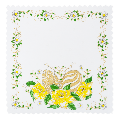 DEC4518 WEIHNACHTSSERVIETTE 36CM OSTERN