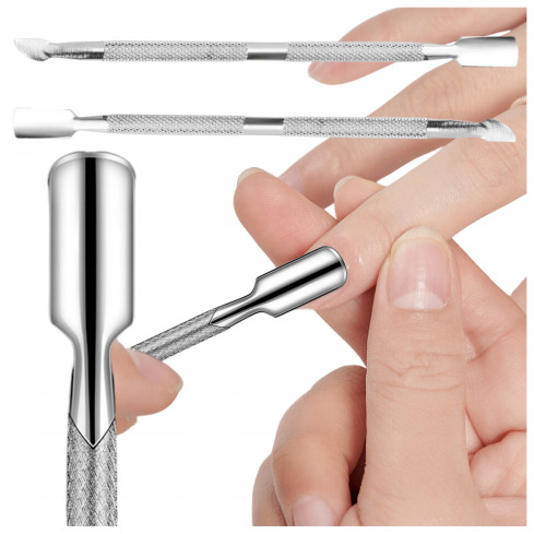 TG56477 DŁUTKO DWUSTRONNE Radełko kopytko pusher do skórek