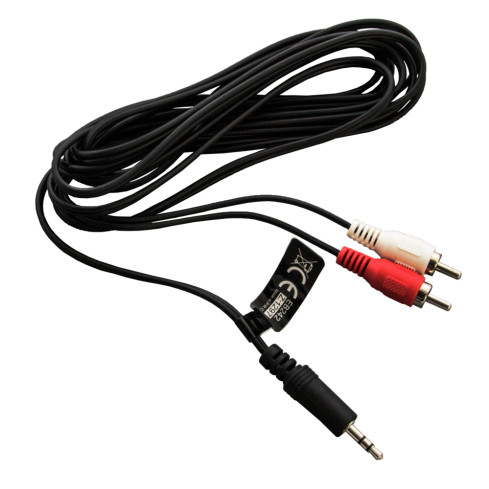 EB243 KABEL MINI JACK - 2XRCA 5M