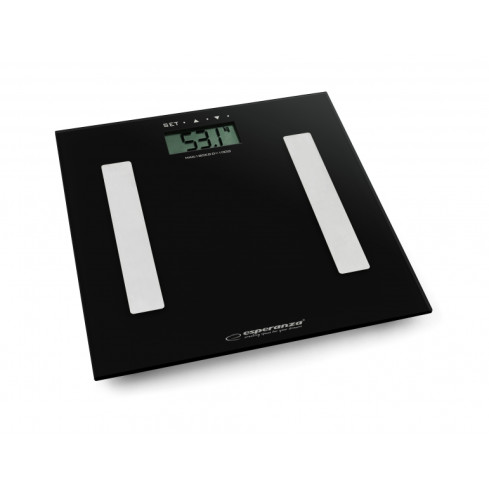 ES158C FITNESS WAGA ŁAZIENKOWA LCD CZARNA
