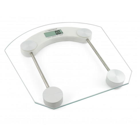 ES30B PILATES WAGA LAZIENKOWA SZKLANA BIAŁA