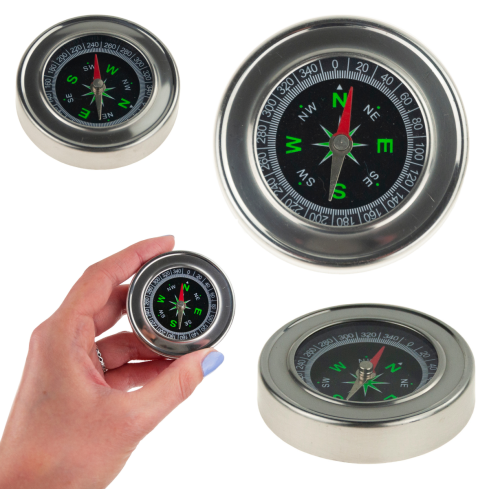 HH99 KIESZONKOWY KOMPAS TURYSTYCZNY MAGNETYCZNY BUSOLA PODRÓŻNY KOMPAKTOWY