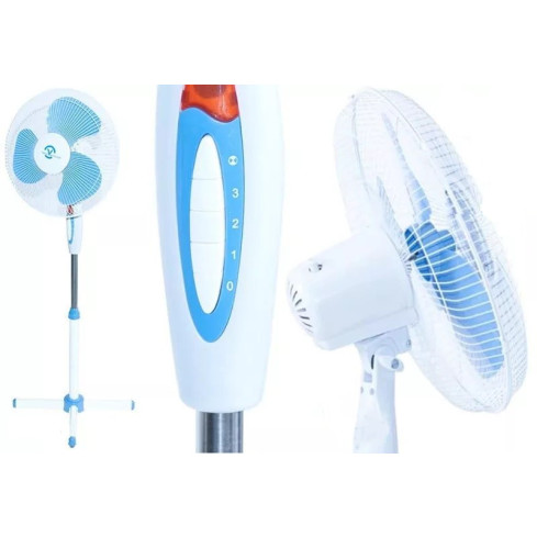 ZW41 WENTYLATOR WIATRAK DUŻY STOJĄCY PODŁOGOWY REGULOWANY OSCYLACJA 230V