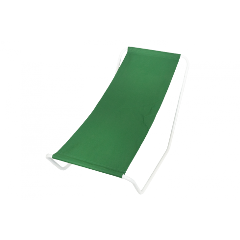 LEZ4264 LEŻAK FOTEL PLAŻOWY OGRODOWY SKŁADANY 100 KG + TORBA ZIELONY