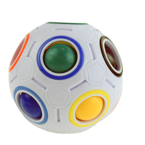 TG67293 PIŁKA KULA SENSORYCZNA ANTYSTRESOWA MAGICZNA GRA KOSTKA LOGICZNA UKŁADANKA