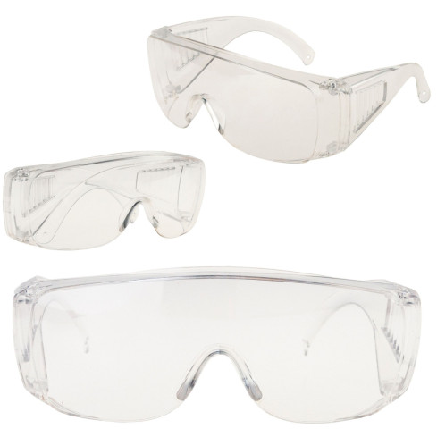NN66 GOGLE OCHRONNE OKULARY PRZECIWODPRYSKOWE ROBOCZE REMONTOWE UNIWERSALNE