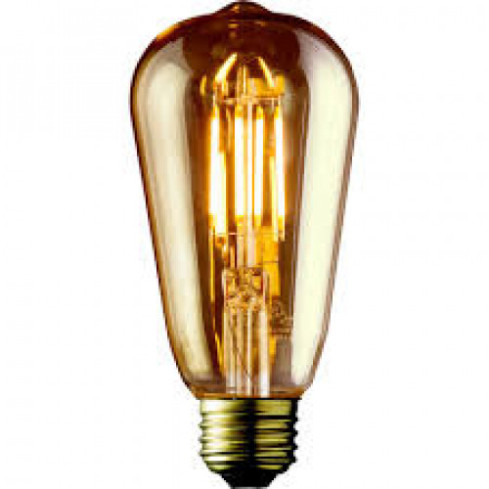 UU89 Żarówka EDISONA ozdobna dekoracyjna E27 40W DEC A