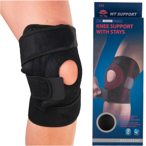 TG53564 Profesjonalna orteza STABILIZATOR NA KOLANO na rzep STAWU KOLANOWEGO