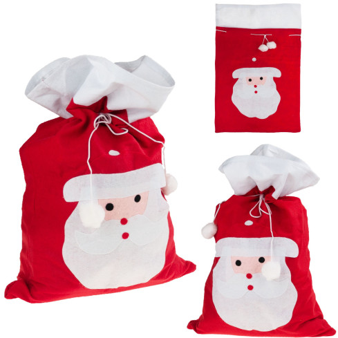 TG53592 OGROMNY WOREK WÓR MIKOŁAJA 150x100 worki NA PREZENTY DUŻY OPAKOWANIE PREZENTOWE