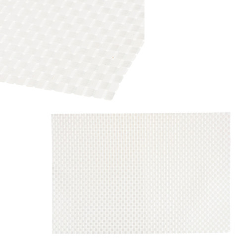 TG55049-3 PODKŁADKA MATA NA STÓŁ ECRU BIAŁA POD TALERZ DEKORACJA STOŁU BOŻONARODZENIO