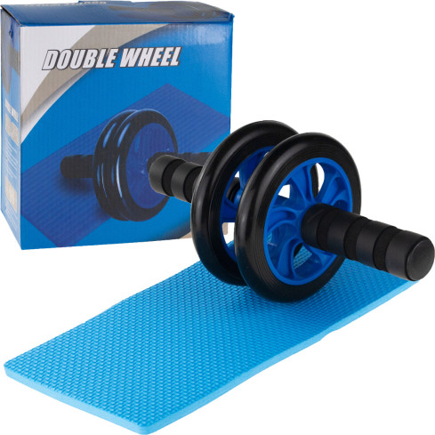 TG56498 WAŁEK ROLLER DO ĆWICZEŃ KÓŁKO podwójne podkładka