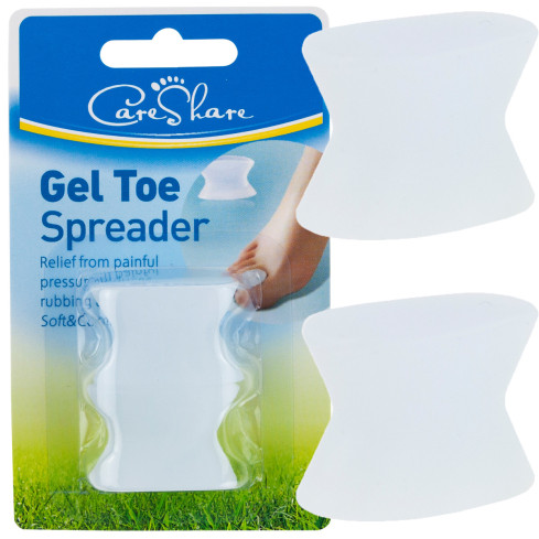 TG56605 KLIN NA HALUKSY żelowy 2SZT ROZDZIELACZ PALCÓW U STÓP SEPARATOR HALLUKS