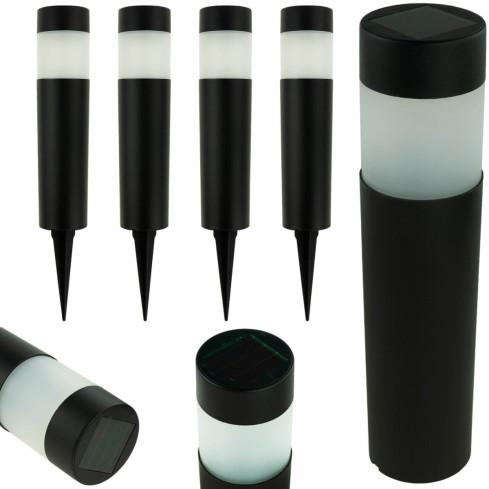 TG64662-2 LAMPKA SOLARNA OGRODOWA LAMPA LED WBIJANA 4SZT SŁUPEK SOLAR GRUNTOWA