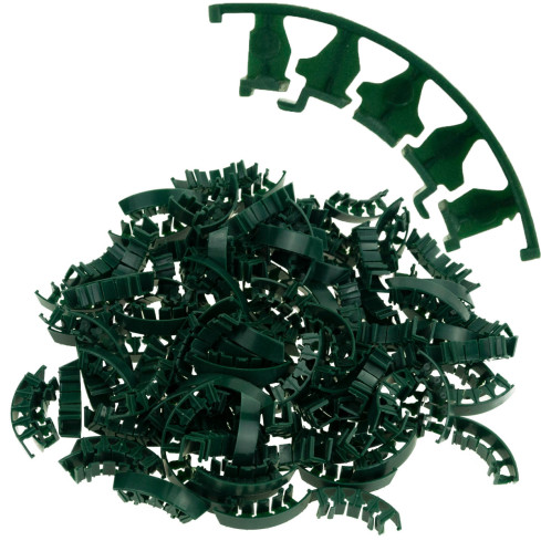 TG71408 KLIPSY podpora DO POMIDORÓW ROŚLIN ŁUKI ŁUCZKI DO GRON ŁODYG PĘDÓW 100SZT