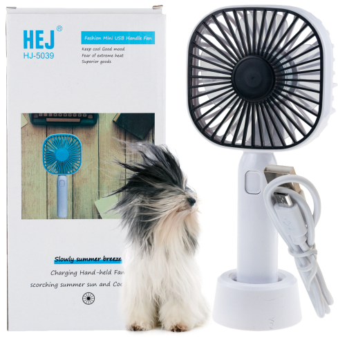 TG77648 WENTYLATOR WIATRAK MINI WIATRACZEK RĘCZNY PODRÓŻNY PLAŻOWY