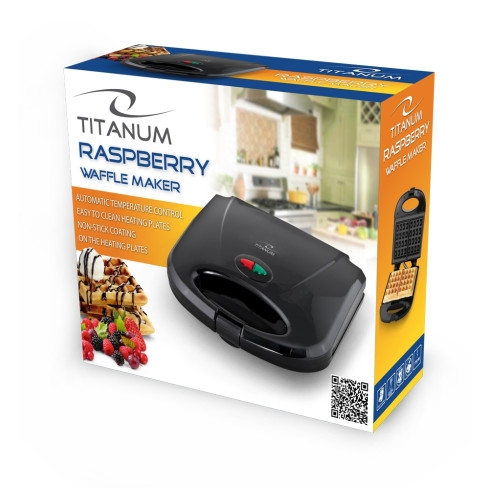 TKT003 GOFROWNICA RASPBERRY 750W TITANUM OPIEKACZ